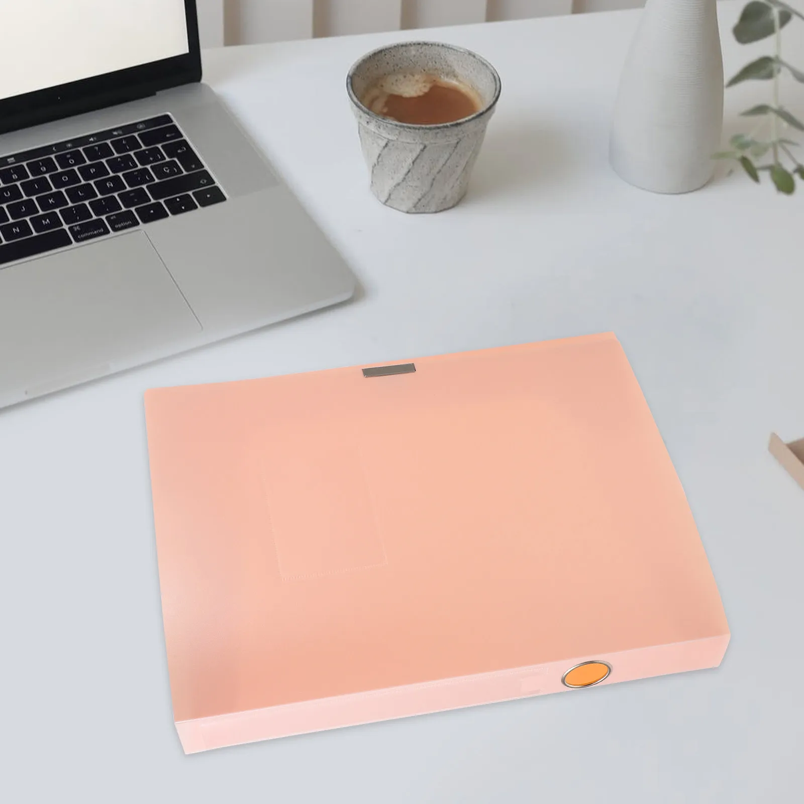 

File Box Portable Desktop Document Organizer PP Material Office Paper Storage Folder Holder File Case Tidy Office Accessory