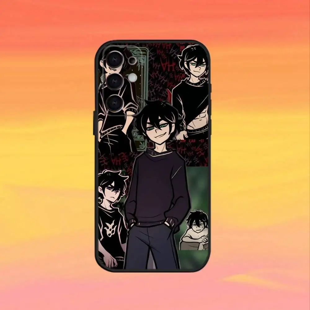 حافظة هاتف The Coffin of A-Andy وL-Leyley لهاتف Samsung S25، S24، S23، S22، S21، S20، Ultra، Plus، FE غطاء ناعم أسود #3