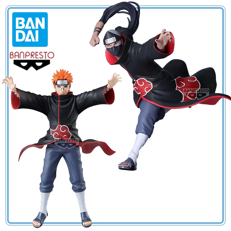 

BANDAI BANPRESTO Original Naruto Shippuden VIBRATION STARS KAKUZU PAIN Anime Cartoon Garage Kit Model Decoration Gifts Toys
