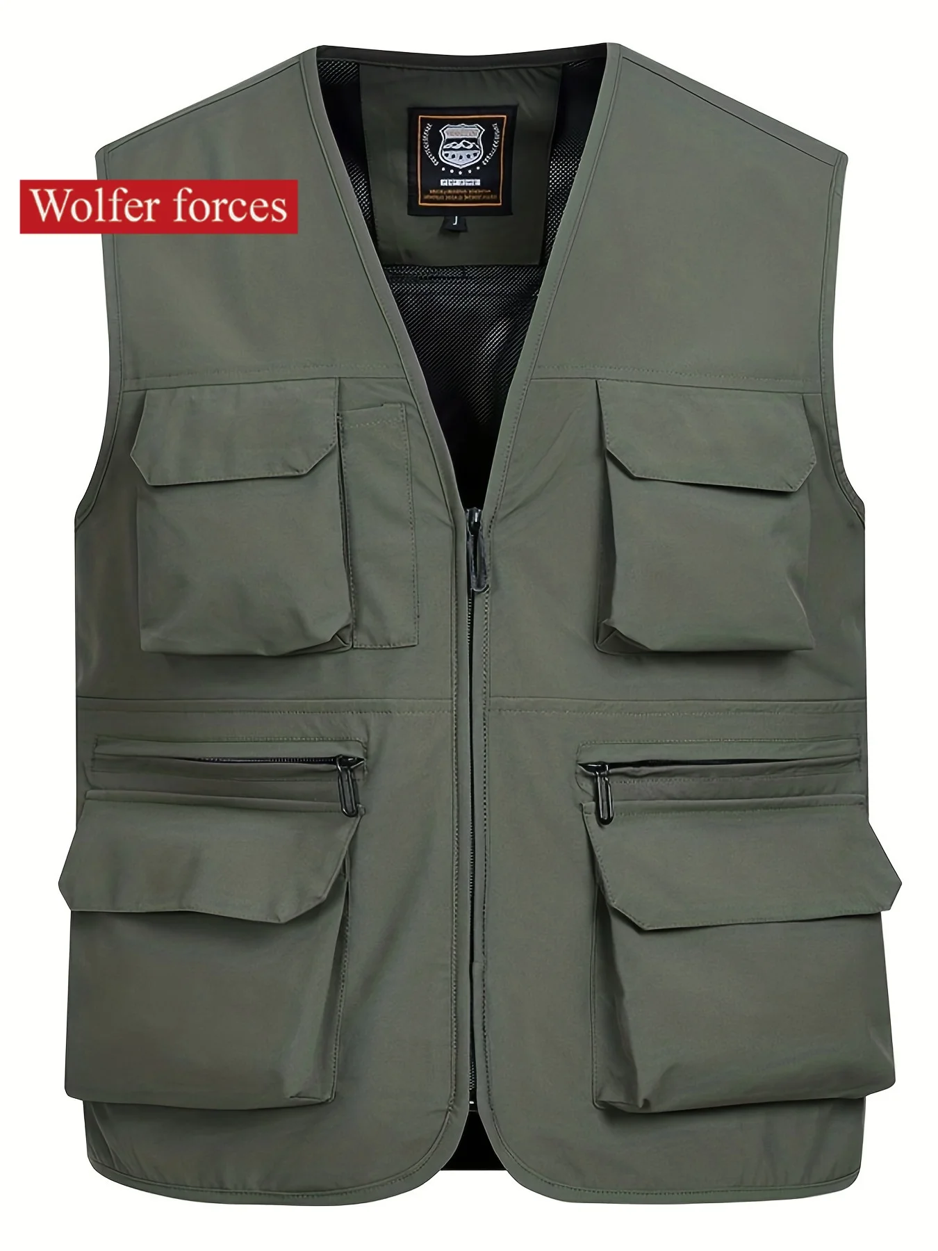 

Man Vest Outerwear & Coats Trekking Sports Motorcyclist Vest Men's Clothing Waterproof Elegant Mesh Designer Tools Pocket