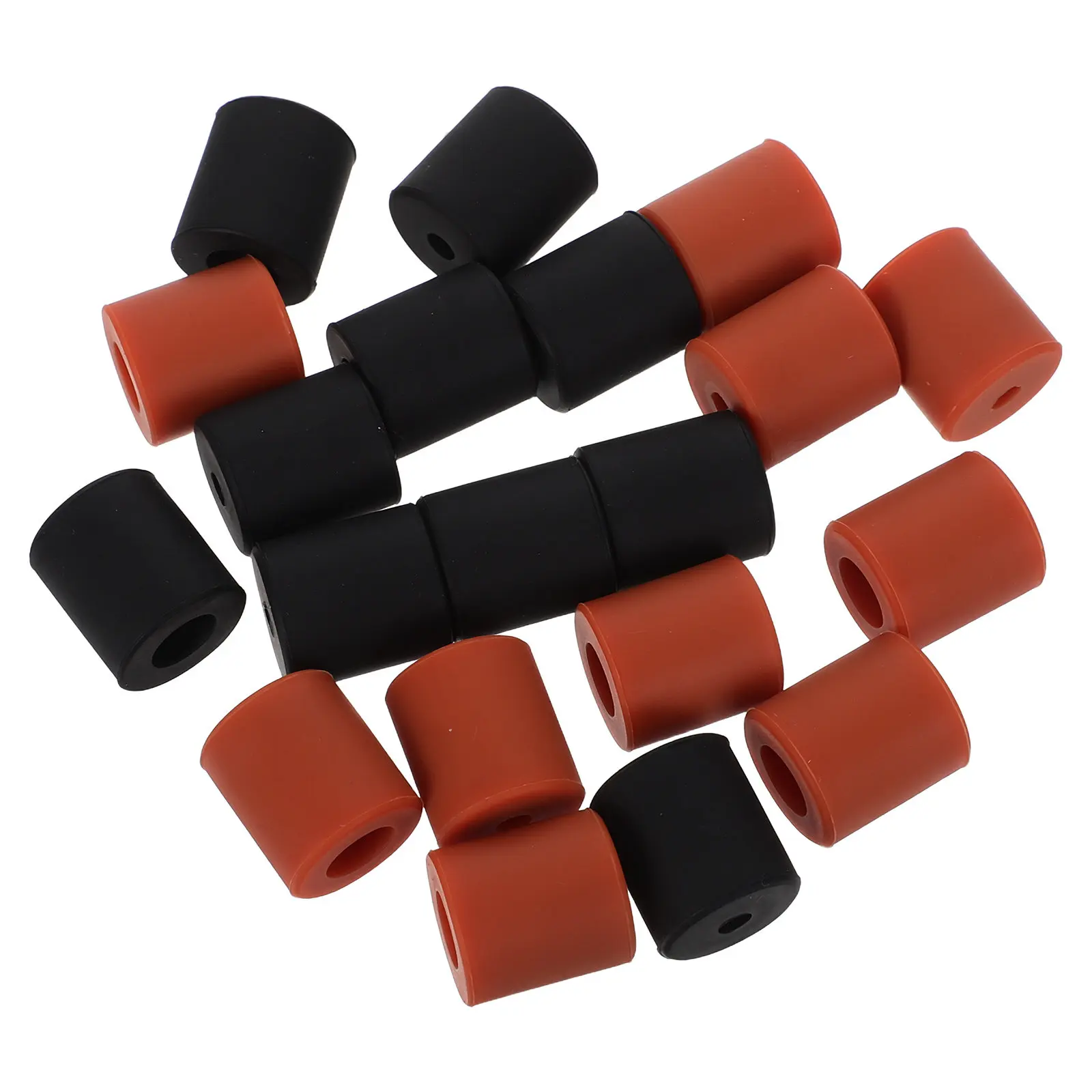 

20Pcs 3D Printer Bed Leveling Upgrade Silicone Heat Bed Mounts Stable Vibration Dampening Leveling Column Set Heat Resistant