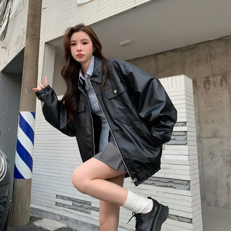 

Women'S Short Padded Jackets Fashionable Autumn/Winter Buttoned Striped Mid-Length White Simple Couple Pure Comfortable Collared