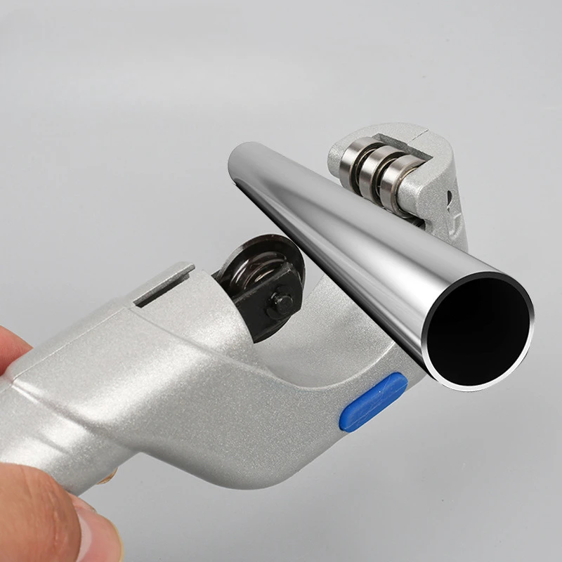 

For Industrial grade aluminum alloy body stainless steel bearing type pipe cutter, intelligent spring metal cutting tool