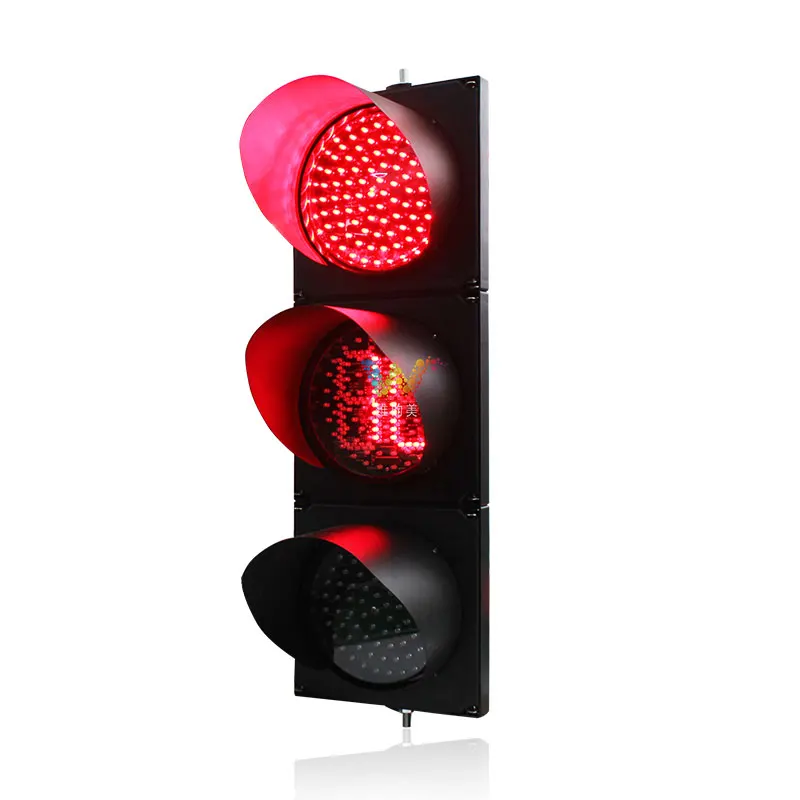 WDM 200mm LED Traffic Signal Light with Countdown Timer