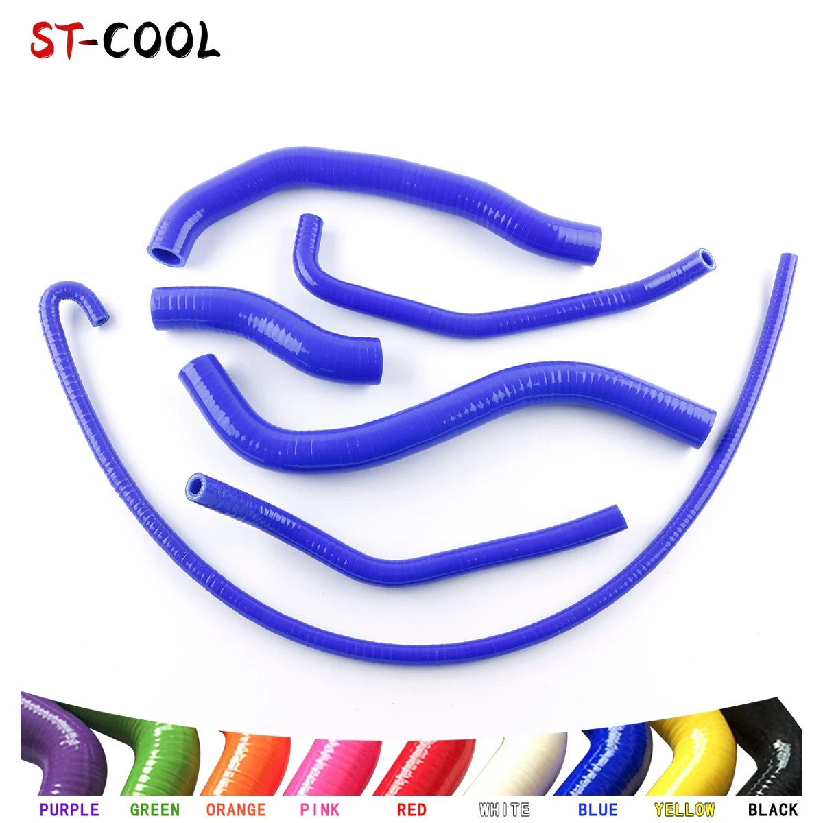 FOR SUZUKI GSXR 600 750 SRAD GSXR600 GSXR750 1996-2000 1997 1998 1999 High Performance Silicone Radiator Hoses Tubes Kit 6Pcs - view 4