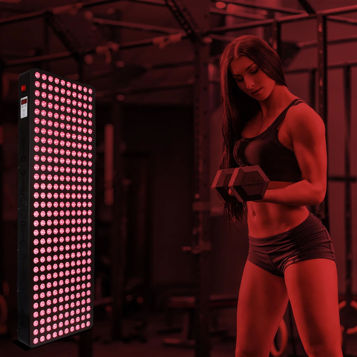300 LED's, dubbele chip, 1500W - Red Light Therapy Panel 1500W recensie en prijs