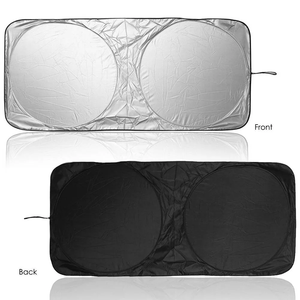 1.9*0.9m Car Front Window Sunshade Visor Sun Shade Shield Folding Windshield UV Block Cover Universal For Car