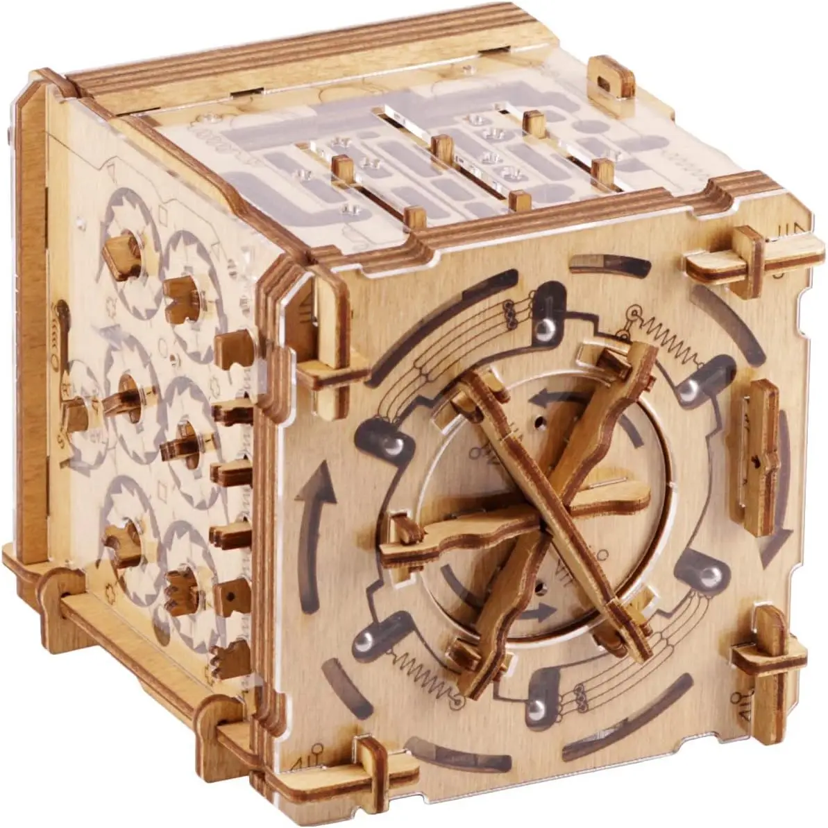 

Cluebox - Cambridge Labyrinth - Escape Room Game - Puzzle Box - 3D Wooden Puzzle - Gift Box - Maze Puzzle - 3D Puzzles for Adult