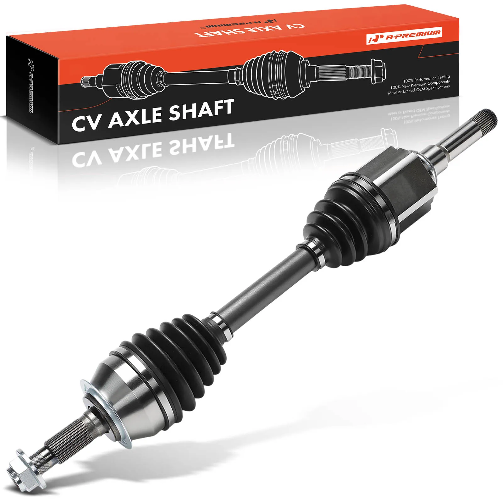A-Premium Front Driver Side CV Axle Assembly for Chevrolet Cruze 2017-2018
