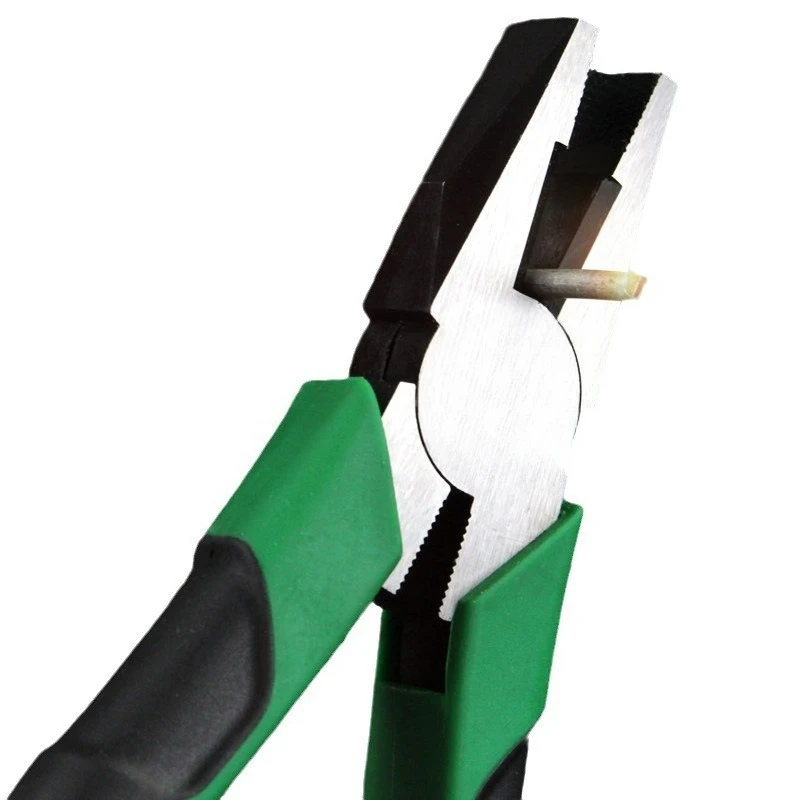 

Scissors Steel wire pliers Pointed nose pliers Chrome vanadium steel 6 inch diagonal nose pliers Clamping tool
