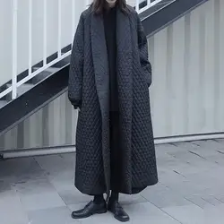 2024 Herfst/Winter Nieuwe Katoenen Dameskleding Losse Forenzenvrije Vrije Tijd High Street Oversized Parka 'S