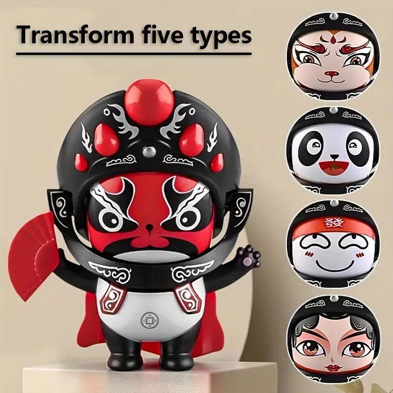 

Сичуаньская оперная кукла, меняющая лицо, креативная игрушка для снижения стресса с помощью лица, меняющая в секунду, в подарок для подруги