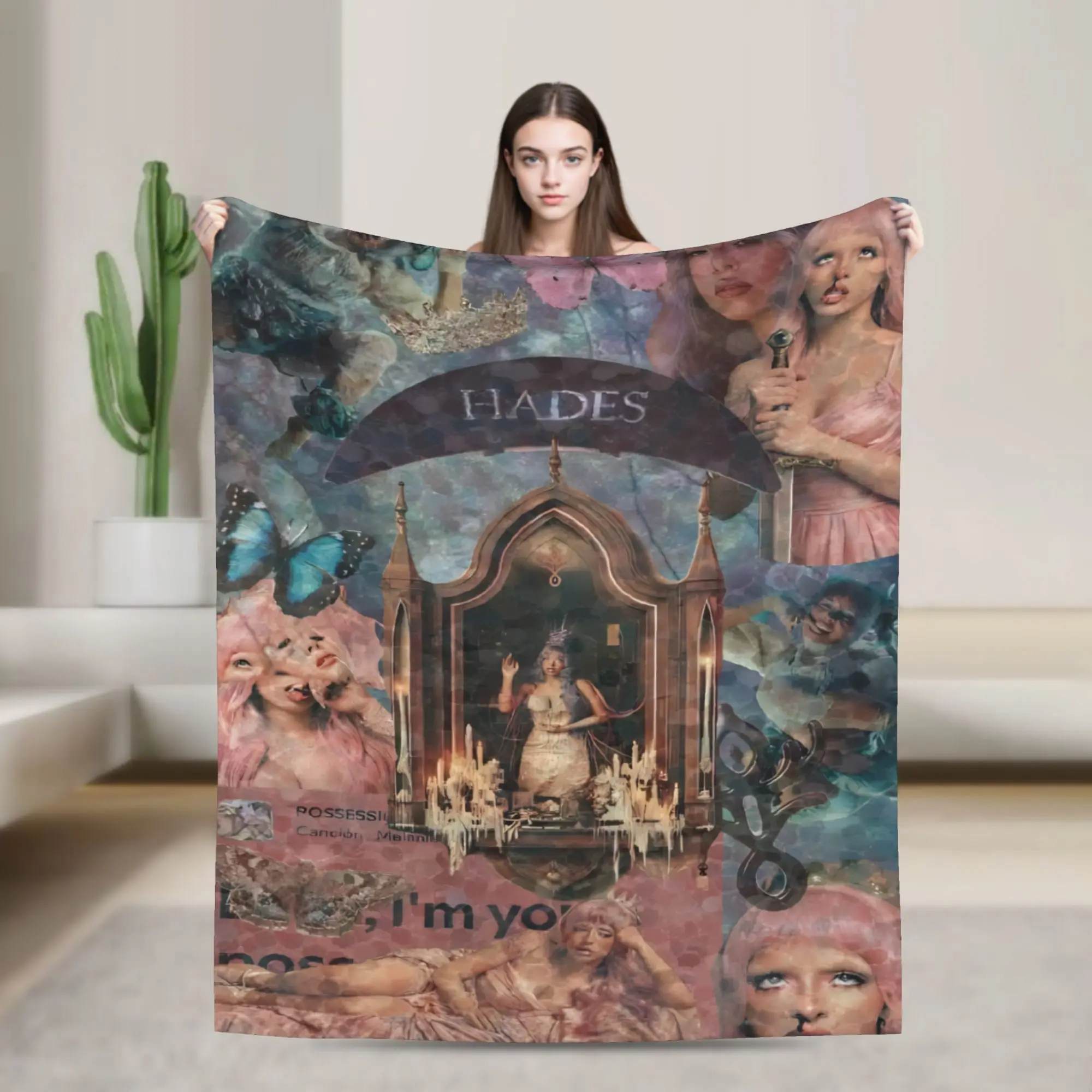 Novelty Design HADES SACRIFICE Melanies Martinez Blanket Lightweight Thin Fleece  Relax Throw Blanket Machine Washable