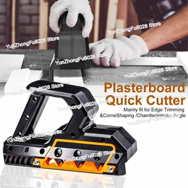 Drywall Edge Chamfer, Woodworking Cutting Tool, 45 °, 60 ° Trimmer Hand Tool