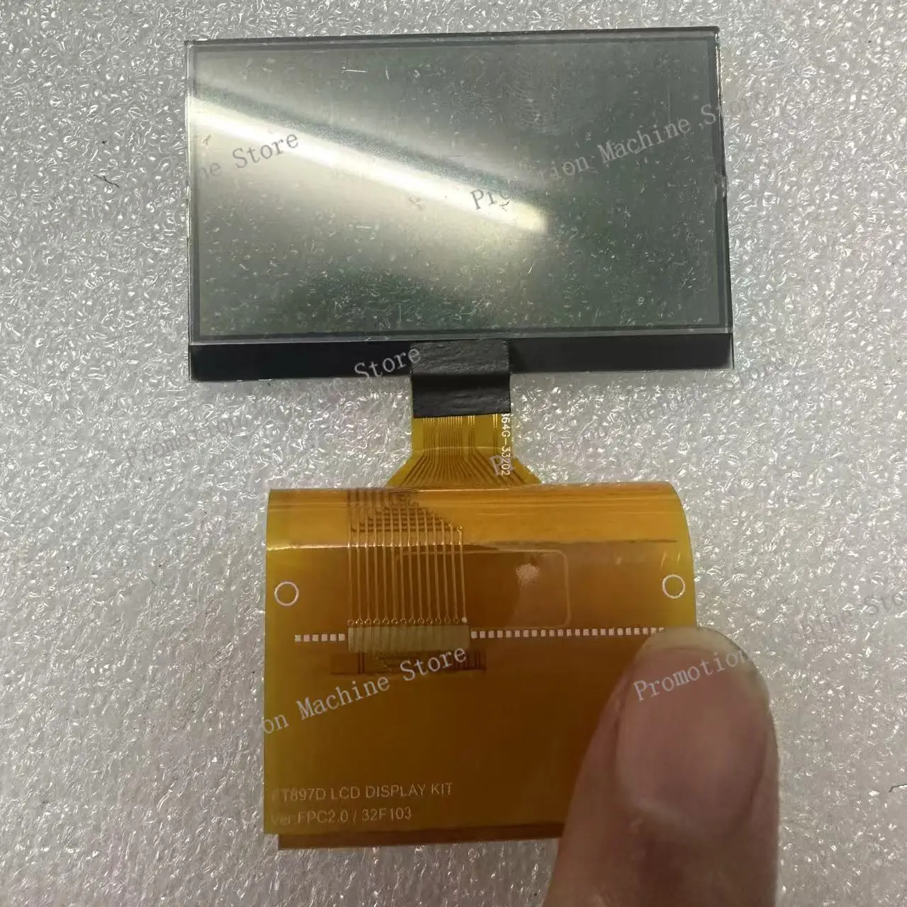 YAESU FT-897 Ft-897D LCD Display replacement part 'zebra stripes' issue Please check the product details before purchasing