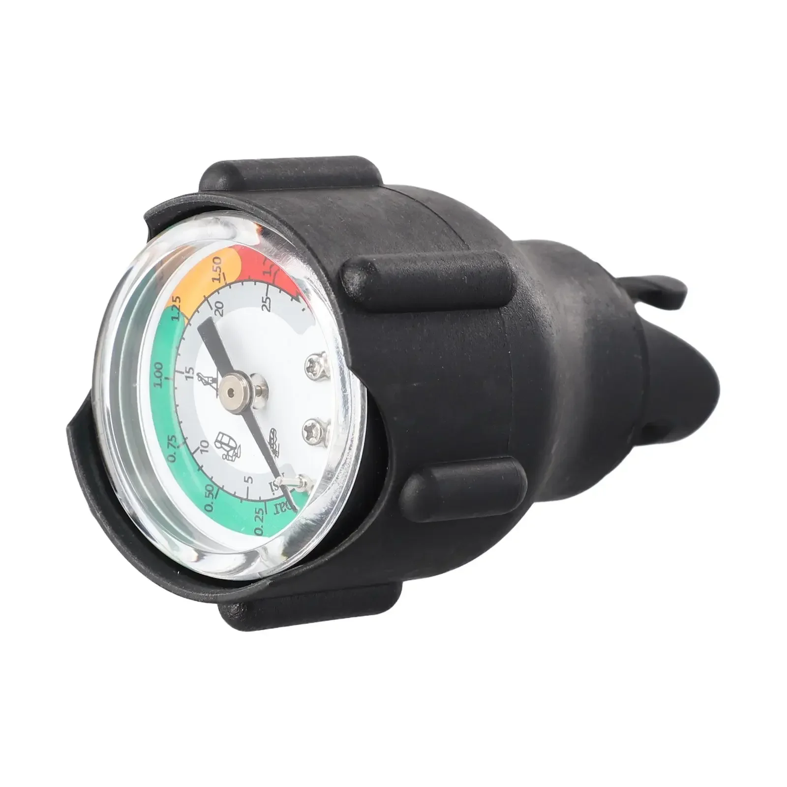 Outdoor Rafting 30PSI 2BAR Gauge Kayak Pressure Gauge Fine Scale PP Material Pure Copper Movement Accurate Measurement