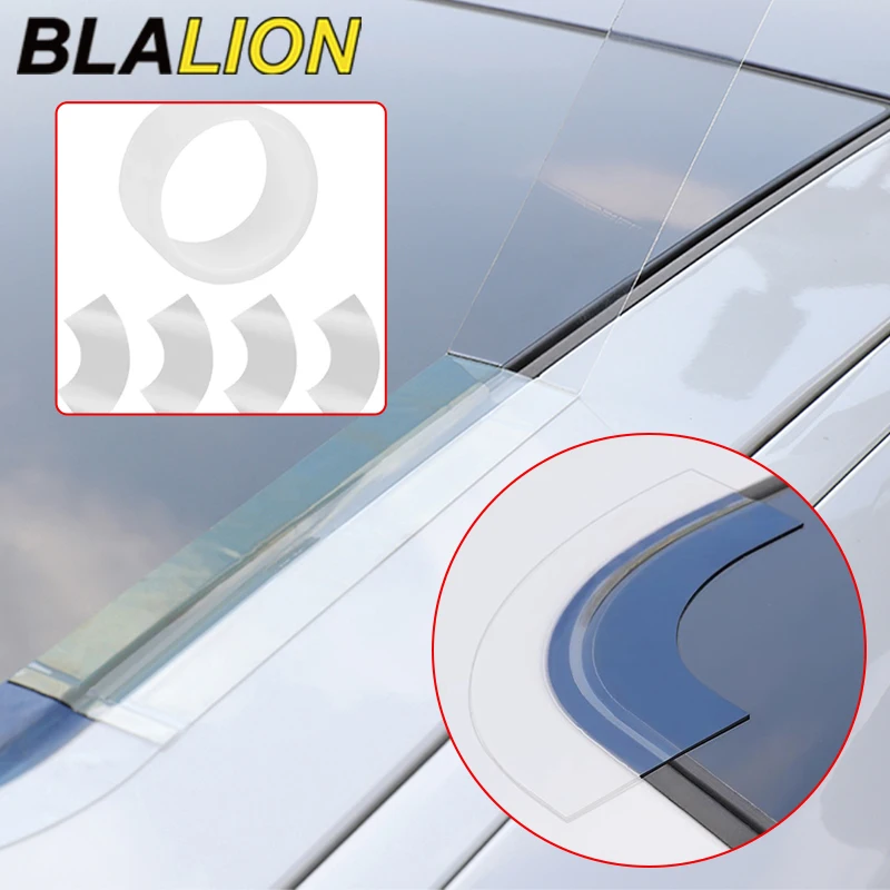 BLALION 3/6M Car Sunroof Edge Waterproof Sealing Strip Transparent Noise Reducing High Temperature Resistant Sunroof Sealing Kit