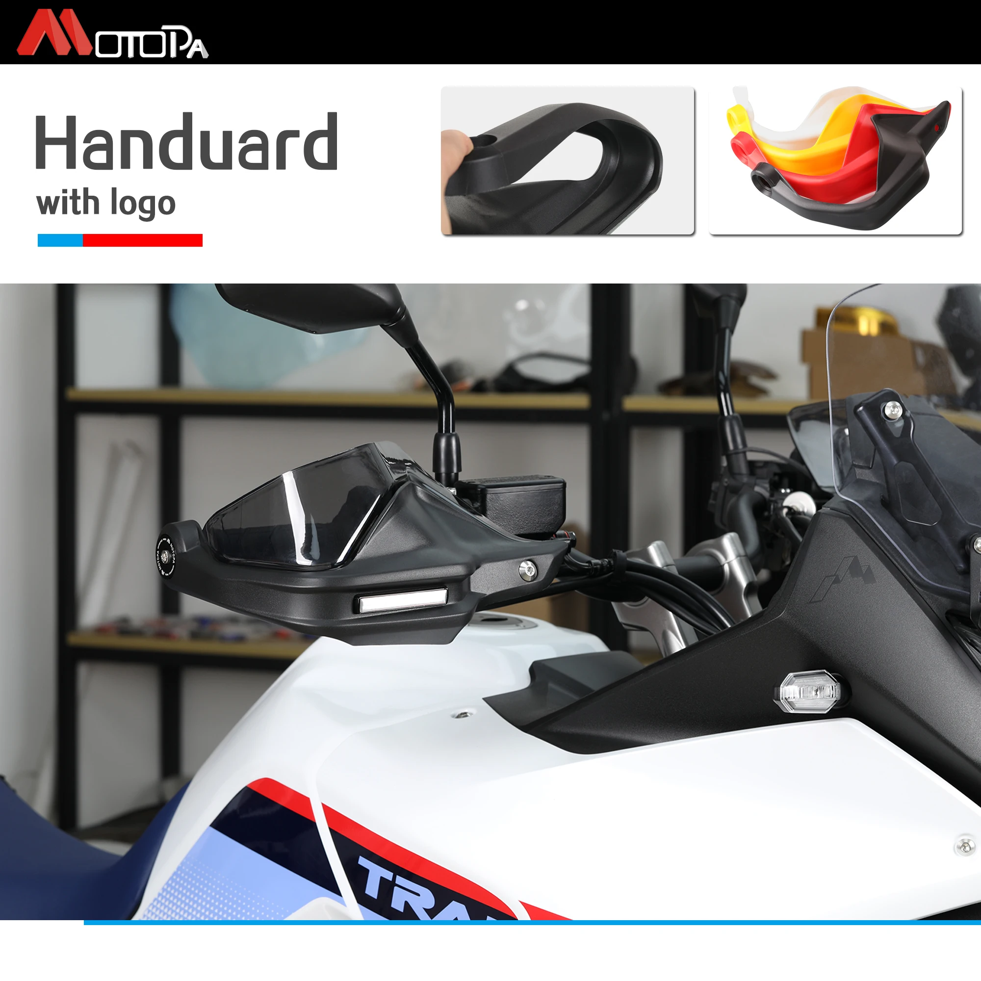 For Honda TRANSALP750 XL750 TRANSALP 750 XLV MOTOPA Dedicated Hand Guard Motorcycle Handguards Handlebar Guards Windshield