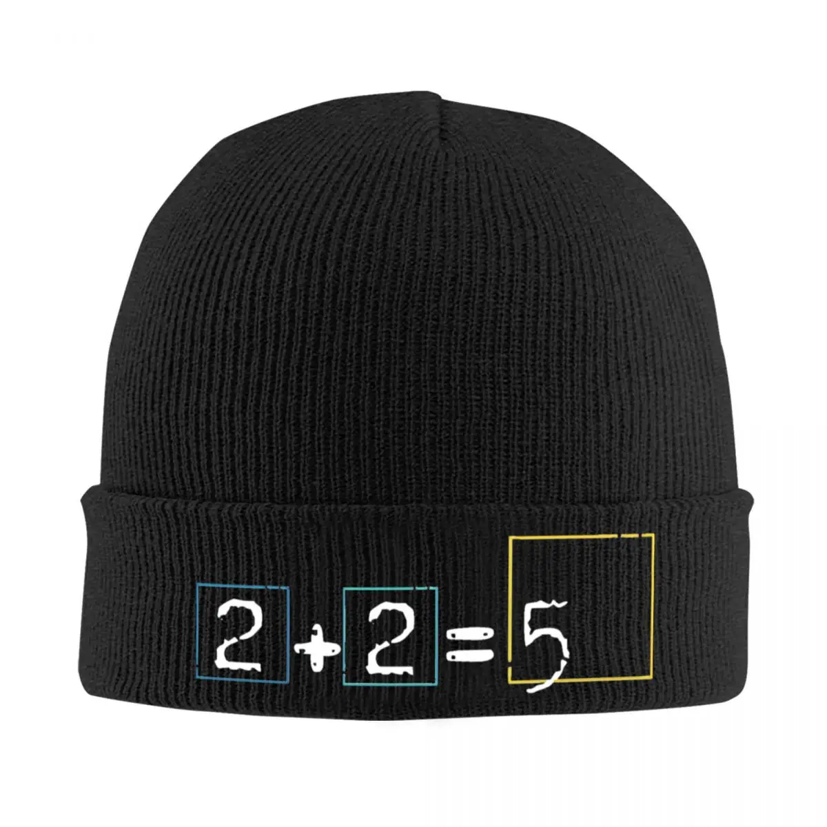 Radiohead Song-gorro de punto para hombre y mujer, gorros de invierno, Hip Hop, Street Rock Band, gorro cálido