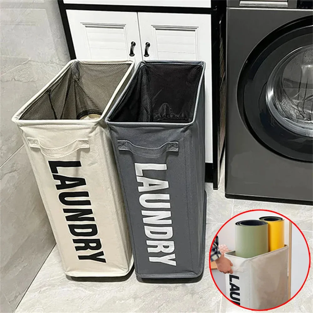 

Multifunctional Laundry Basket Large Capacity Yoga Mat Storage Basket Foldable Waterproof Dirty Clothes Storage Bag