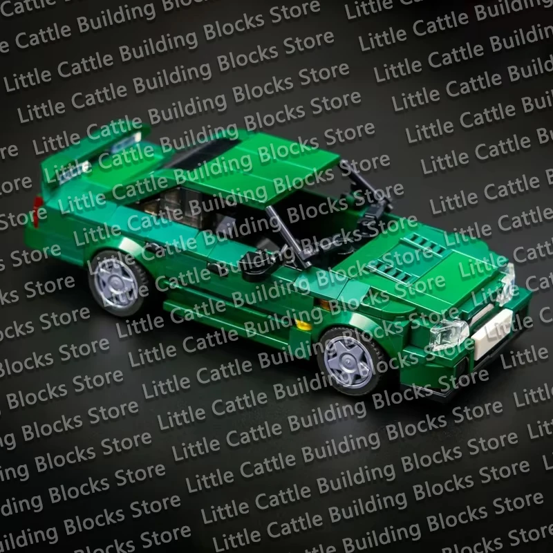 QWERT Speed Hypercar Model MOC Building Bricks Top Tier Sports Car Modular Technology Gifts Holiday Assemble Toys Suit Display
