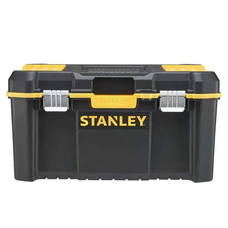 STANLEY STST83397-1-23 Essential Multi-Functional Tipping Bucket Folding Toolbox Tool Storage Box Portable Maintenance Organizer