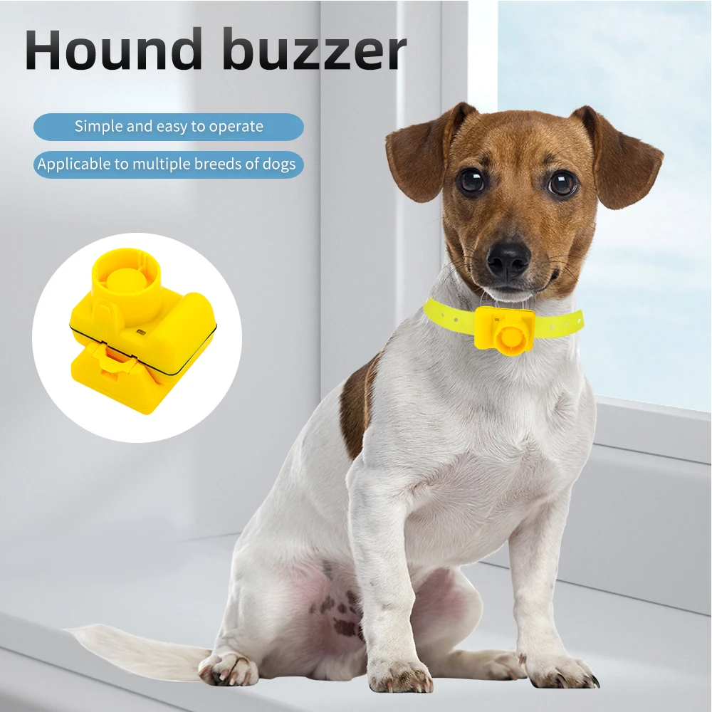 Rechargeable Hunting Dog Beeper Collars Waterproof Dog Training Collar Built-in Beeper Sound Pet Electric Collar Beep Clicker