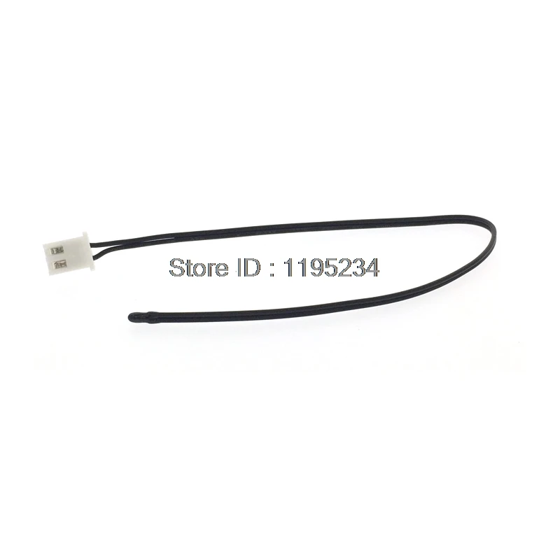 1PCS 10K Resistance NTC Thermistor Small Resin Drops Of Water Head 3MM MF52DF3950L=150MM 200MM XH2.54-2P PH2.0-2P Plug