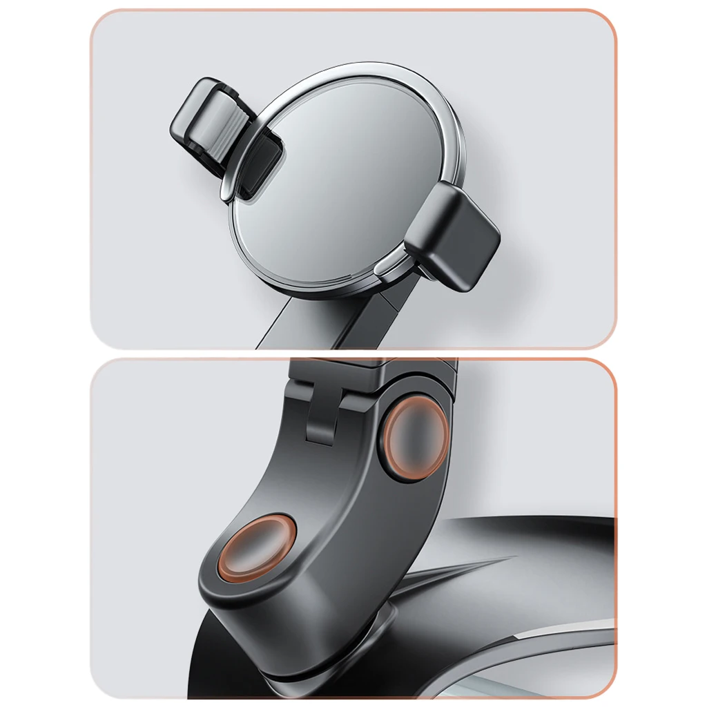 360 Degree Rotating Car Phone Mount for Dashboard Air Vent Windshield Universal Smartphone Holder with Number Plate for Samsung