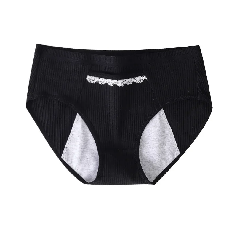 

Ladies Mid Waist Plus Size Threaded Cotton Crotch Pocket Menstrual Period Leak-Proof Underwearkalvin Klein Women Underwear