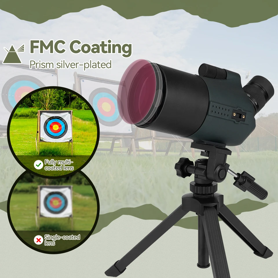 SVBONY SV41 Pro Mak Spotting Scopes Astronomical Telescope 28-84x80 FMC K9 Waterproof Camping Equipment for Target Shooting