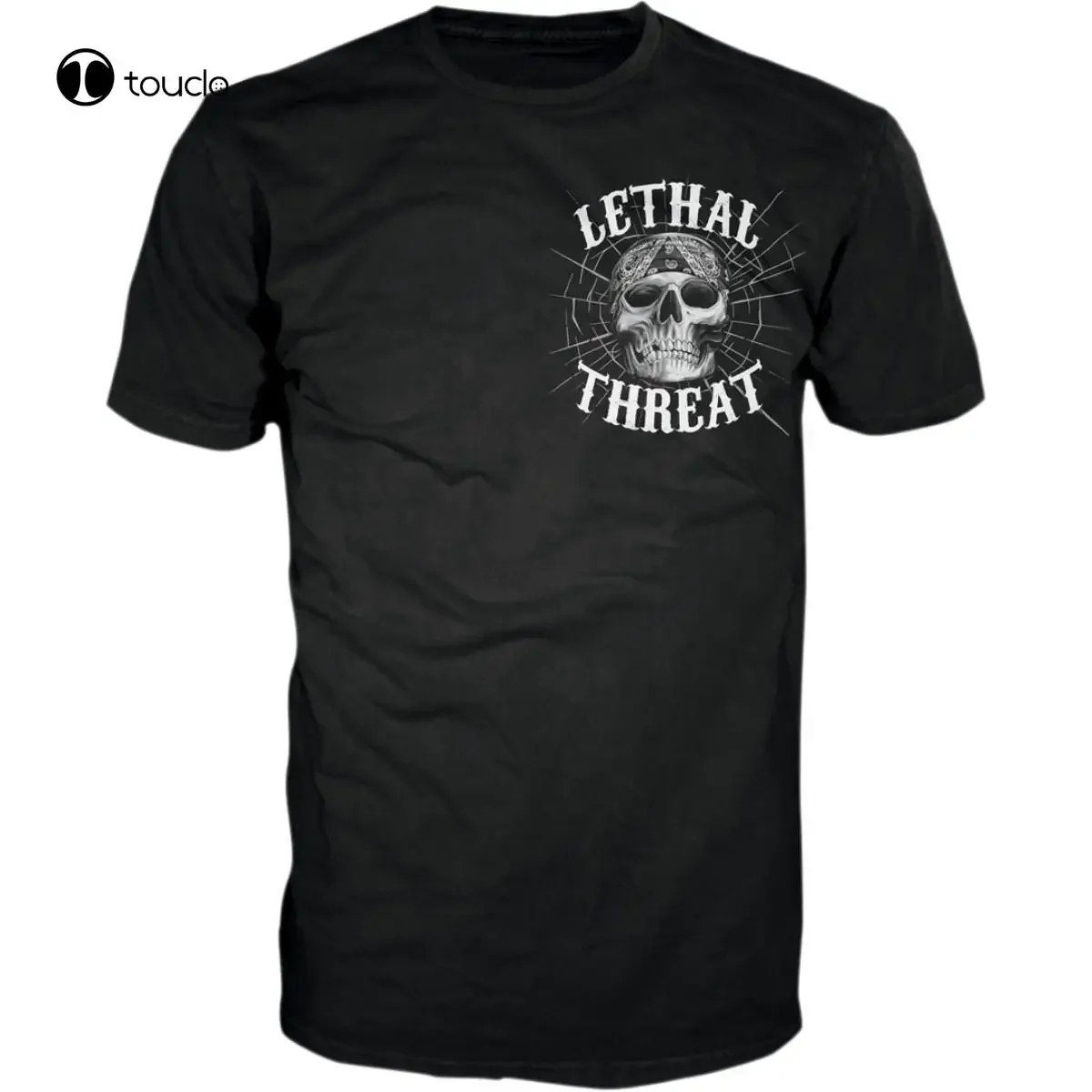 New Brand-Clothing T Shirts New Lethal Threat Hard Luck Biker T-Shirt Summer Fashion Unisex Fashion Tshirt Summer Women Shirts