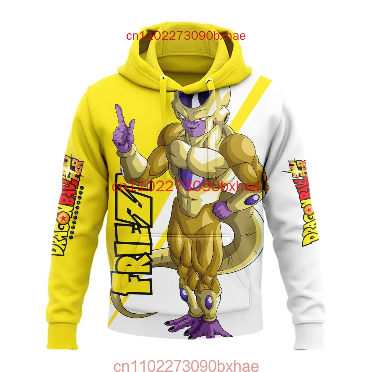 Frieza Dragon Ball Z sudaderas con capucha ropa para niños Anime Vegeta Goku ropa Sudadera con capucha sudaderas abrigos de otoño