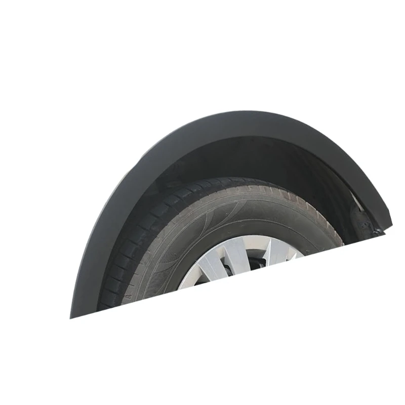

J0MA Car Body Side Molding Anti Scratch Strips Car Wheel Eyebrow Arch Trim 1.5M