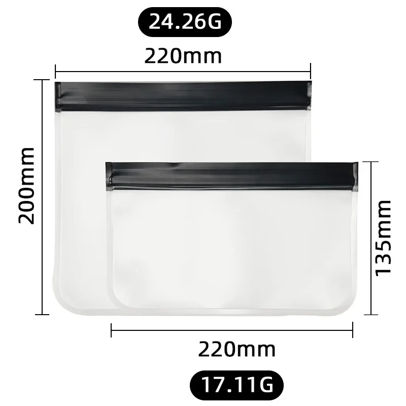 Clear Zipper Makeup Bag Waterproof Wash Toiletry Cosmetics Organizer Storage Bag Case PVC Transparent Bathroom Cosmetic Bag