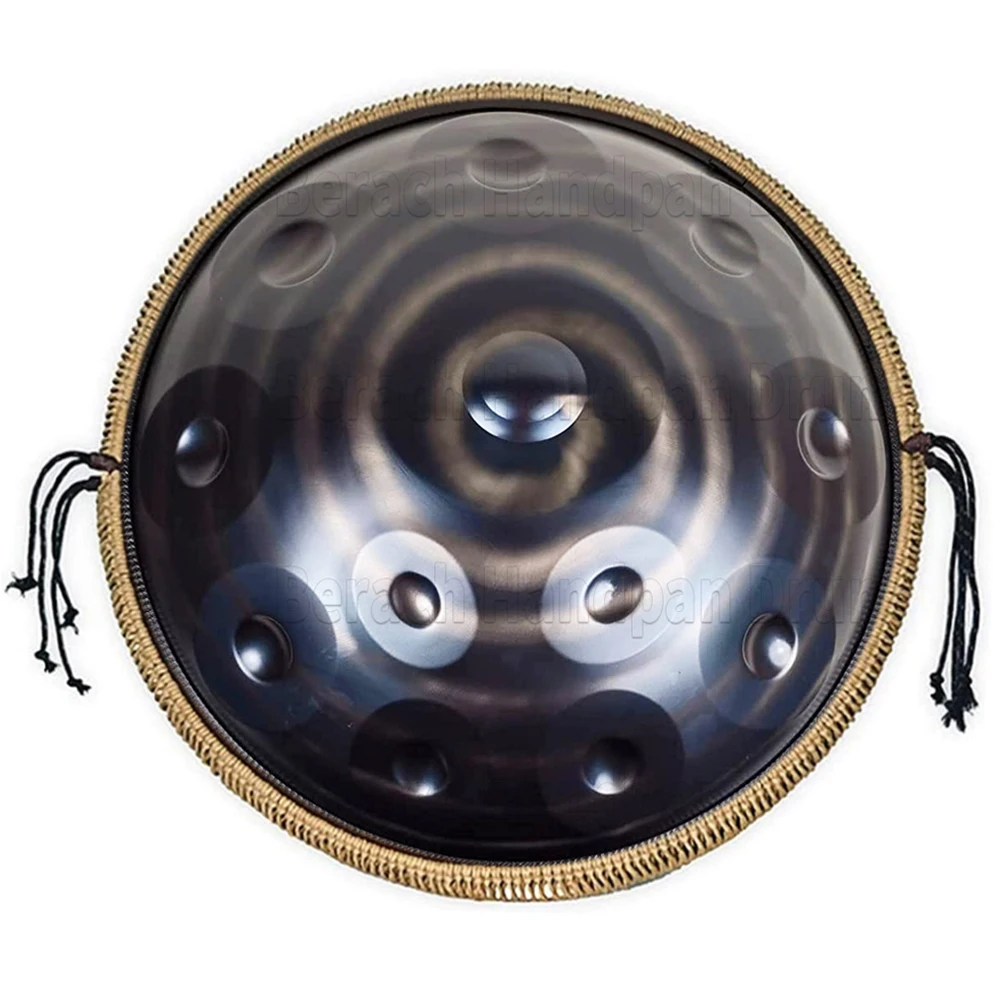 D minor 12 note handpan drum 432Hz/440Hz 22 inch tambor meditation instrument music drum professional steel tongue drum present