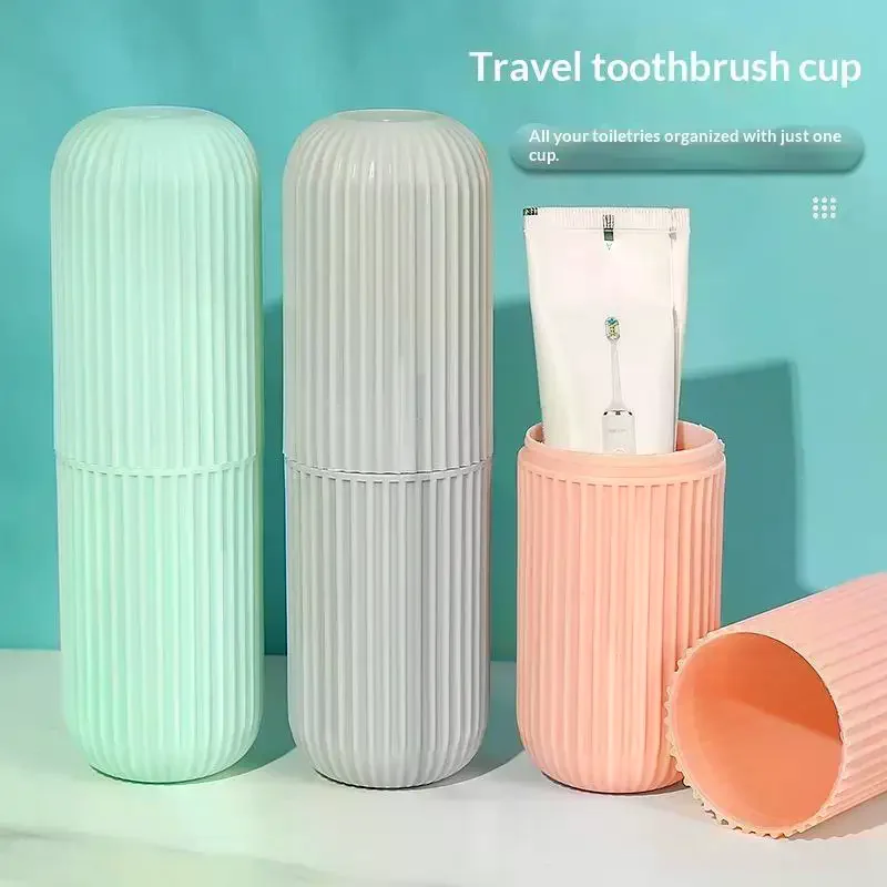 Portable Toothbrush Toothpaste Holder Storage Box For Travel Camping Keeps From Dirt Damage Clean