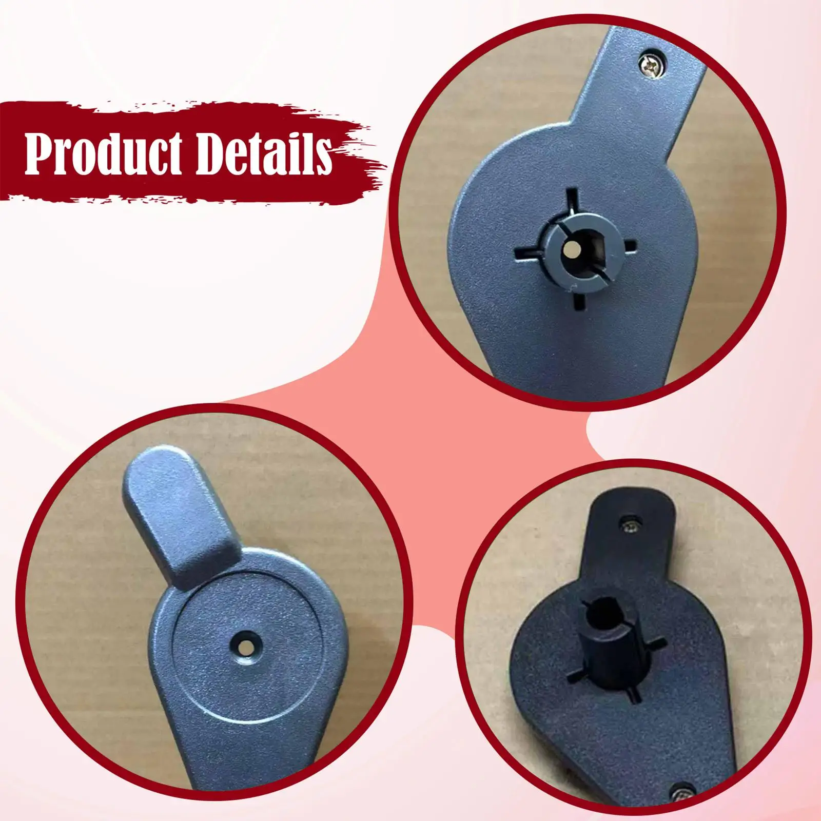 

Pilot Hydraulic Lock Assembly Joystick Switch Black and Red Excavator Accessories for Equipment Safety Maintenance