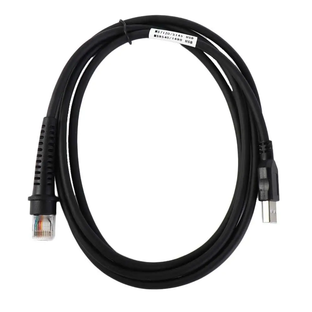 6.5FT USB to RJ50 Cable for Honeywell BarCode Scanners MS5145, MS7120, MS9540, MS7180, MS1690, MS9590, MS9520