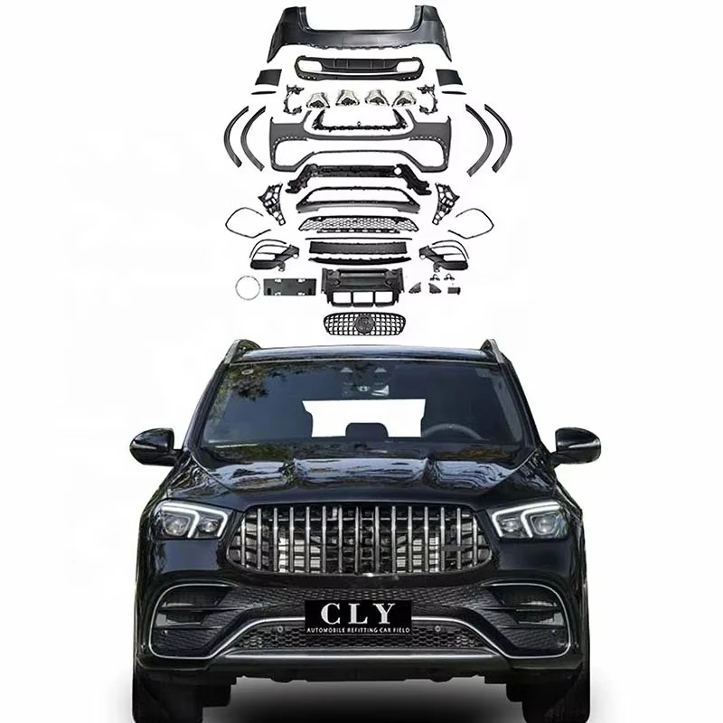 

Front Rear Car Bumpers for 2020 2021 GLE W167 Upgrade GLE63 Body Kits