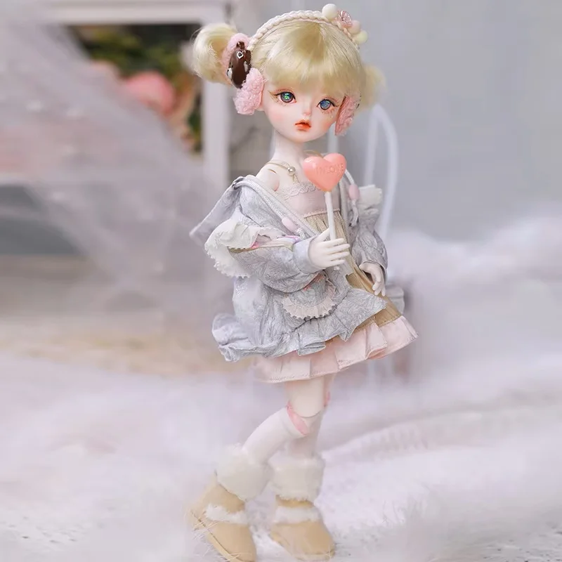 BJD beurre 1/6 Lulu original, 26cm, populaire, doux, fait à la main, jouet à la mode, balle articulée, fille, figure complète avec cadeau