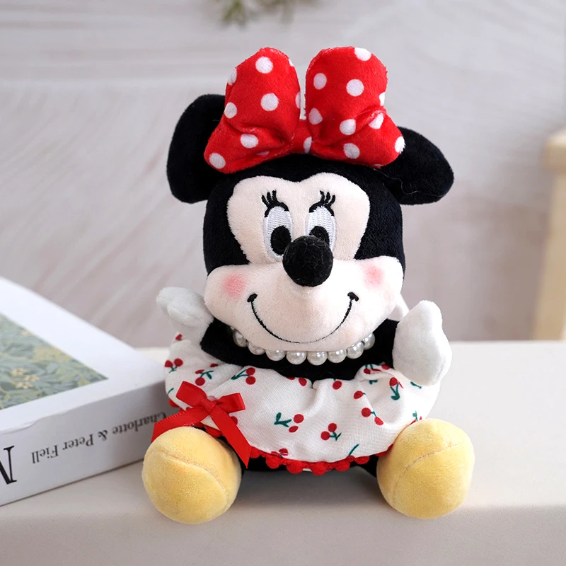 لعبة ديزني ميكي ماوس القطيفة ميني ماوس دمية القماش دمية الحلي الناعمة والمريحة هدية عيد الميلاد والكريسماس #3