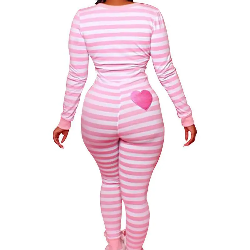 

Striped Print Jumpsuit Neutral Style Casual Harlan Pants Spring Collection Unisex Other Material 100% Cross-Border