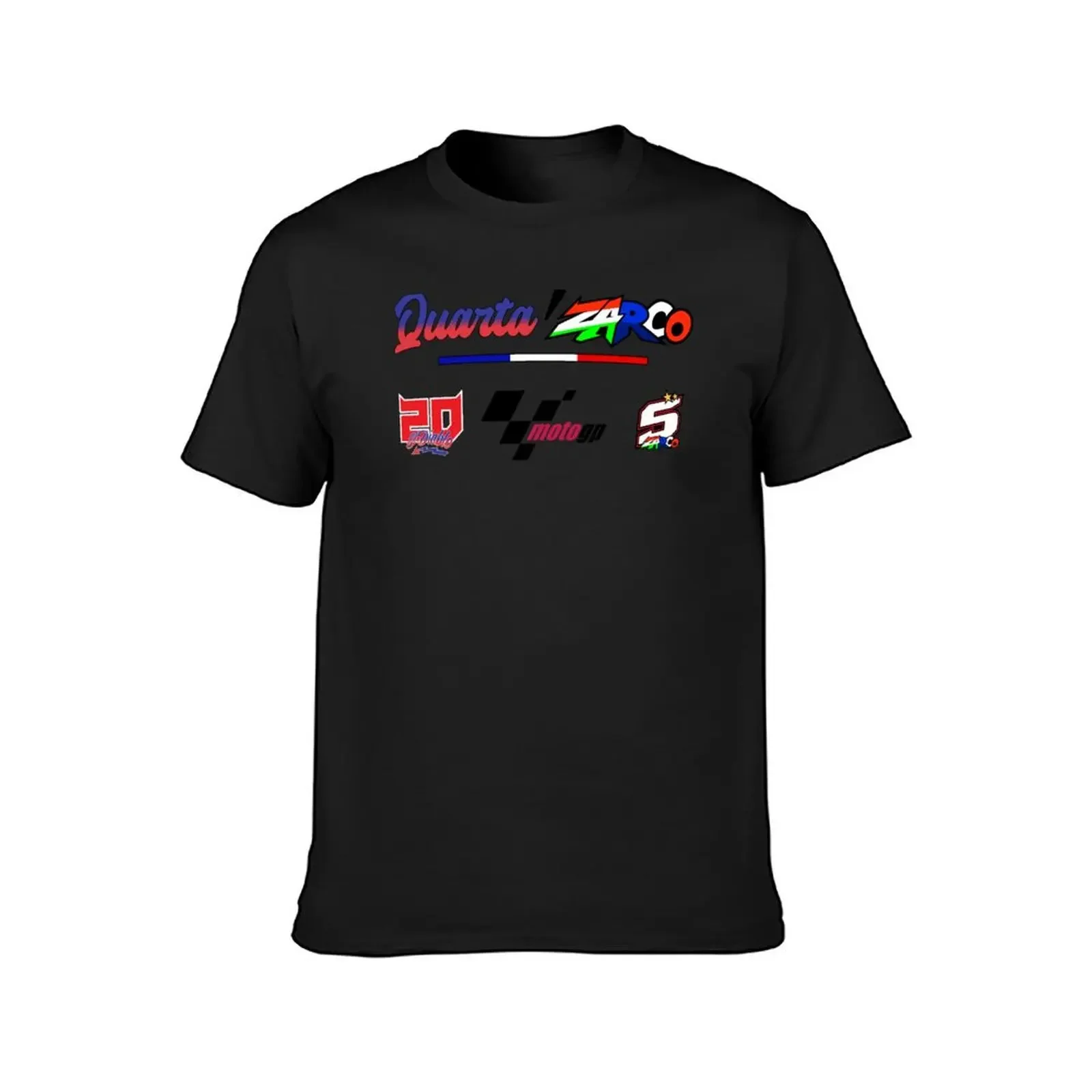 Quartararo x Zarco T-Shirt aesthetic clothes plus size tops vintage clothes cotton graphic tees mens t shirt graphic