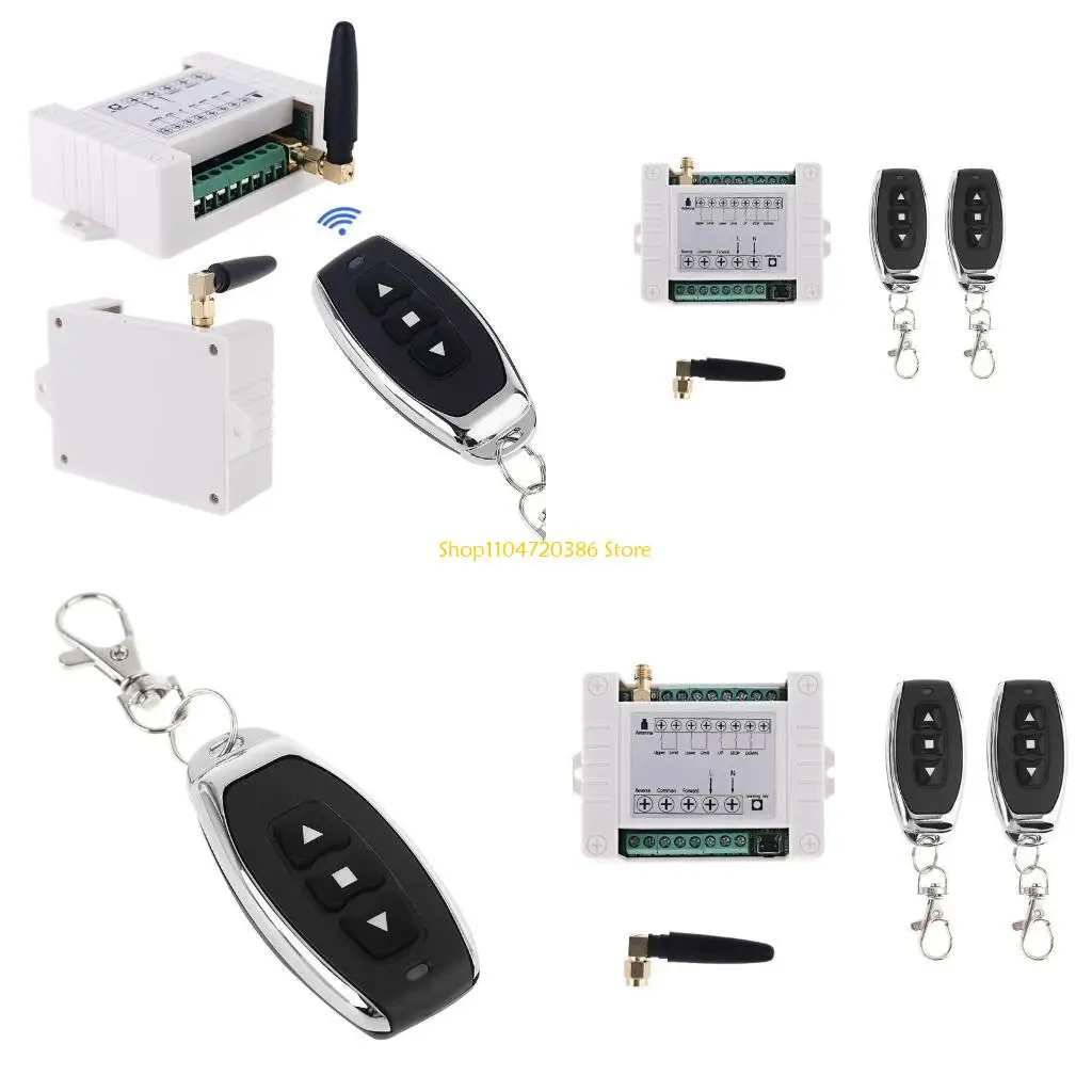 

K0EA RF DEMOTE DC12V/24V/36/48V 3 канал Универсальный пульт дистанционного управления для реле дверного моторного реле и гаража