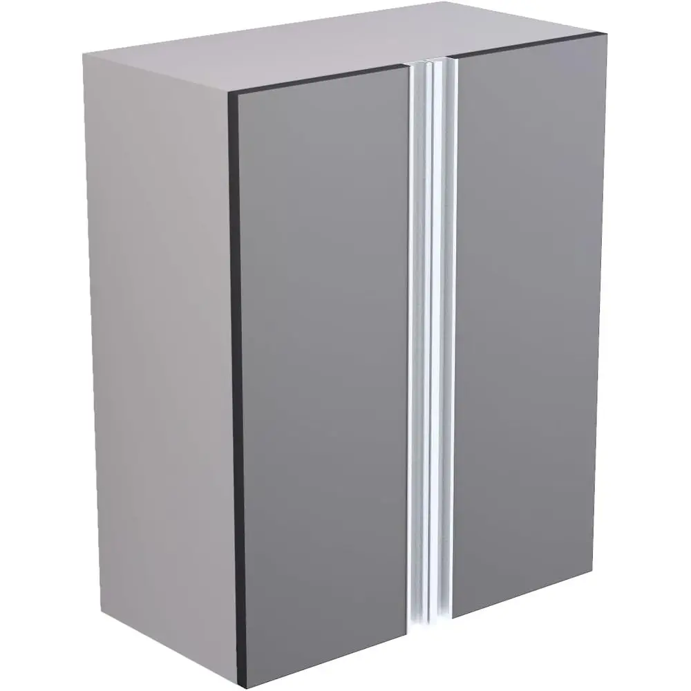 

Sturdy Wall Cabinet with Soft-Close Doors, Integrated Handles, and Heavy-Duty Plywood Construction for Tool Storage (24W x 30H)