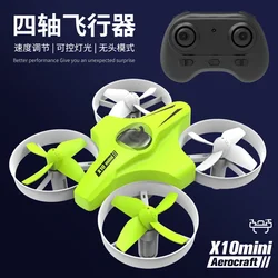 New X10 Mini Drone Rotating Colorful Light Quadcopter Drone RC Aircraft Aircraft Airplane Toy Helicopter Kid Gift Toys UFO