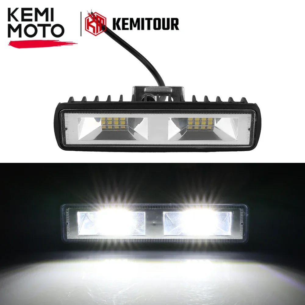 Led luz de trabalho farol para utv atv on-road fora de estrada auto motocicleta caminhão trator barco para can-am x3 para yamaha