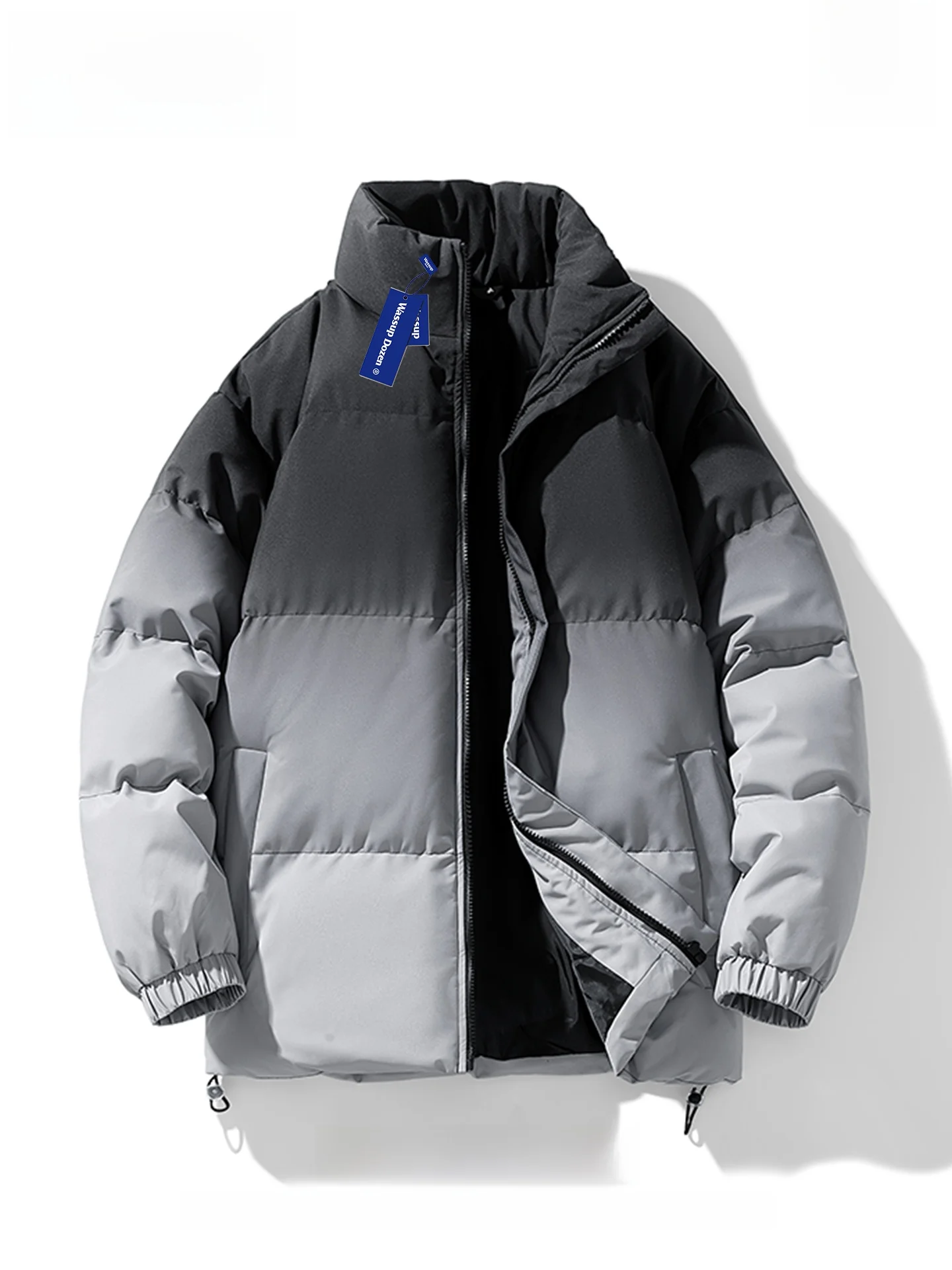 

Мужская зимняя модная куртка из утолщенного хлопка Wassup Dozen: теплая молодежная повседневная верхняя одежда с длинными рукавами