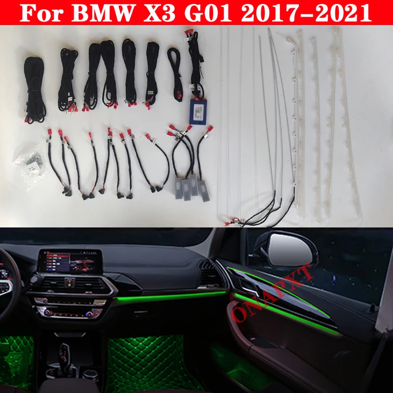 11 Colors Set For BMW X3 G01 2017-2021 Screen control Decorative 